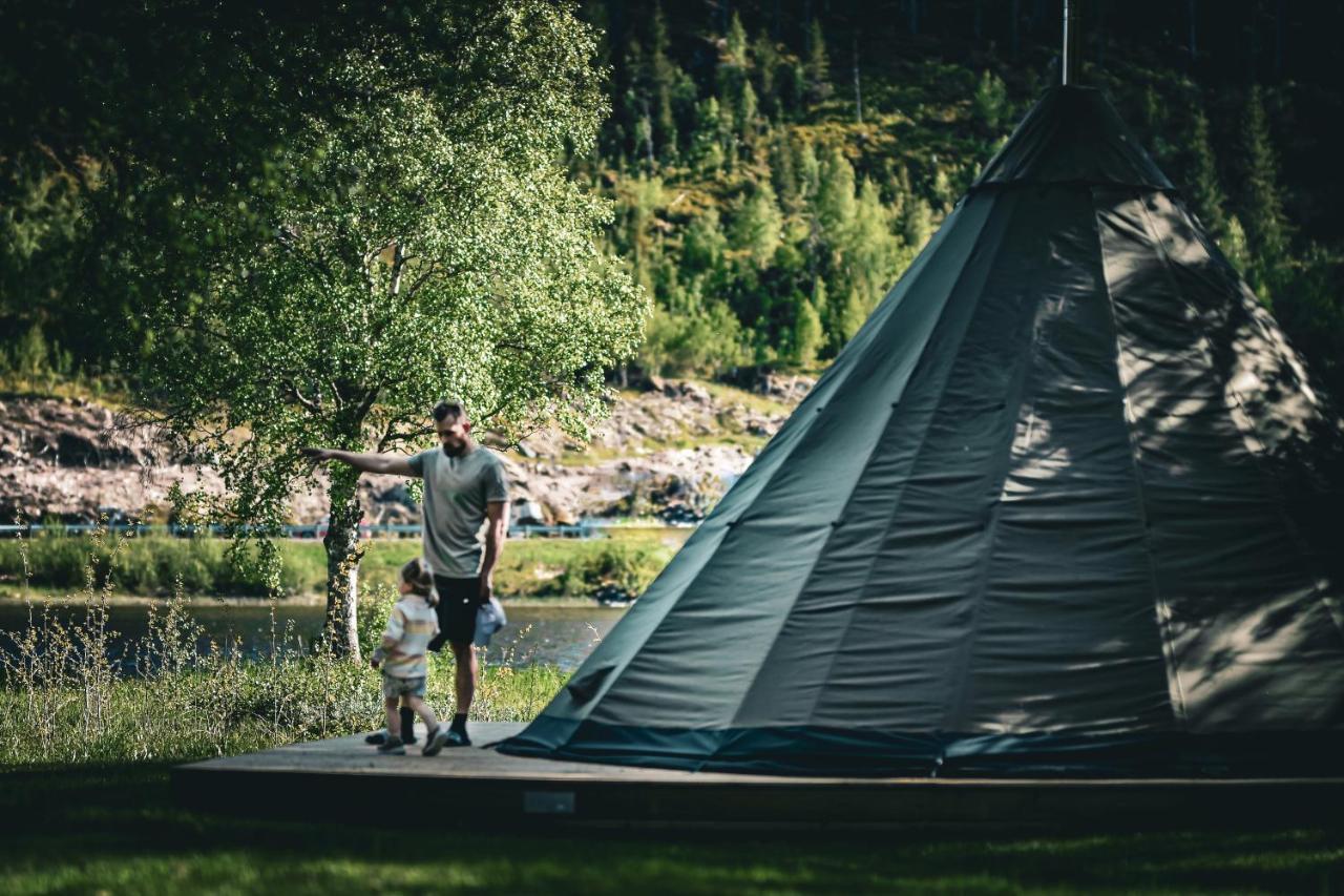 Morgedal Lavvo Camping Hotel ภายนอก รูปภาพ